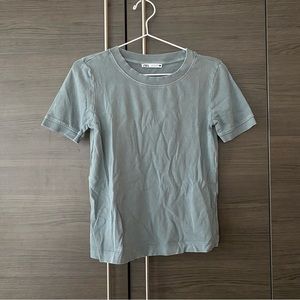 Zara Sage/Gray Tee